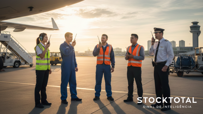 TETRA/DMR + LTE Privado: A Evolução da Radiocomunicação para Operações Críticas em Aeroportos