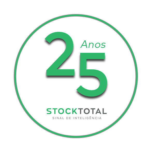 Selo 25 anos - Stocktotal